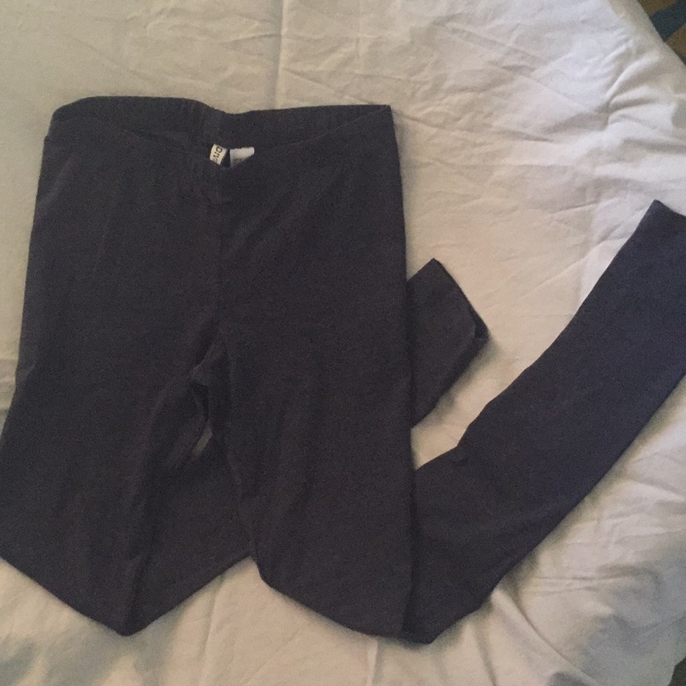 Navy/Gray Divided Leggings